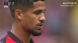 Ligue 1: Nantes vs Rennes, Golo 0-1 L. Blas (g.p.) (2025-2026)