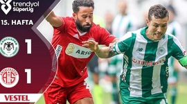 Super Ligi: Konyaspor 1 - 1 Antalyaspor (2024-2025)