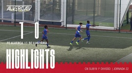 Juniores A S19 I Divisão: Alverca 1 - 0 Lusitânia (2023-2024)