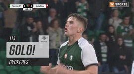 Taça de Portugal Generali Tranquilidade: Sporting vs Santa Clara, Golo 2-1 Gyokeres (2024-2025)