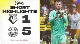 Premier League: Watford 1 - 5 Leicester (2021-2022)