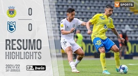 Liga Portugal Bwin: Arouca 0 - 0 B SAD (2021-2022)