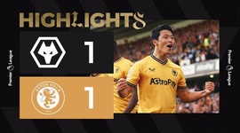 Premier League: Wolves 1 - 1 Aston Villa (2023-2024)