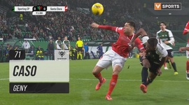 Taça de Portugal Generali Tranquilidade: Sporting vs Santa Clara, Caso Geny, 71' (2024-2025)
