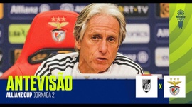 Allianz Cup: Antevisão de Jorge Jesus ao V. Guimarães vs Benfica (2021-2022)