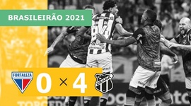 Brasileirão: Fortaleza 0 - 4 Ceará (2021)