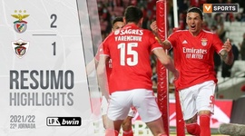 Liga Portugal Bwin: Benfica 2 - 1 Santa Clara (2021-2022)