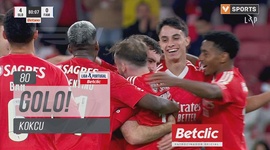 Liga Portugal Betclic: Benfica vs Famalicão, Golo 4-0 Kokcu (2024-2025)