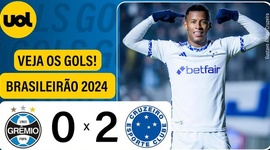 Brasileirão: Grêmio 0 - 2 Cruzeiro (2024)