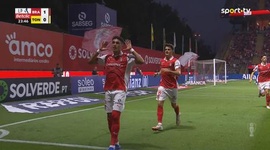 Liga Portugal Betclic: Sp. Braga vs Tondela, Golo 1-0 Vitor Carvalho (2025-2026)