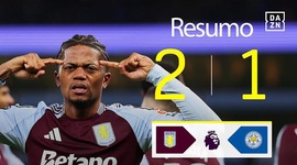 Premier League: Aston Villa 2 - 1 Leicester (2024-2025)