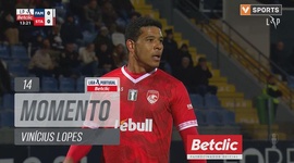 Liga Portugal Betclic: Famalicão vs Santa Clara, Jogada Vinícius Lopes, 14' (2024-2025)