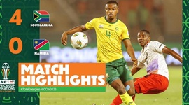 CAN: África do Sul 4 - 0 Namíbia (2023)