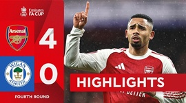 FA Cup: Arsenal 4 - 0 Wigan (2025-2026)