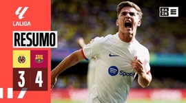 La Liga: Villarreal 3 - 4 Barcelona (2023-2024)