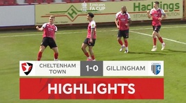 FA Cup: Cheltenham Town 1 - 0 Gillingham (2021-2022)