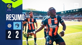 Ligue 1: Montpellier 2 - 2 Le Havre (2023-2024)