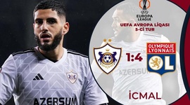 Liga Europa: FK Qarabagh 1 - 4 Lyon (2024-2025)