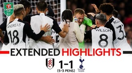 League Cup: Fulham 5 - 3 g.p Tottenham (2023-2024)