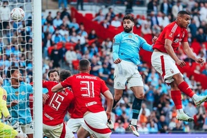 Manchester City vence Nottingham Forest (2-0) e avança para a final da Taça de Inglaterra