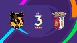 Liga 3 Placard: Lourosa 1 - 2 Sp. Braga (2024-2025)