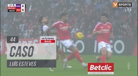 Liga Portugal Betclic: Nacional vs Benfica, Caso Luís Esteves, 44' (2024-2025)
