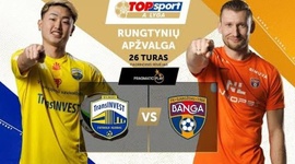 A Lyga: FK TransINVEST 0 - 1 Banga Gargzdai (2024)