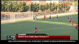 Juniores B S17: Benfica S17 5-1 Caldas S17 (2013-2014)