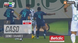 Liga Portugal Betclic: Moreirense vs FC Porto, Caso Sidnei Tavares, 7' (2024-2025)
