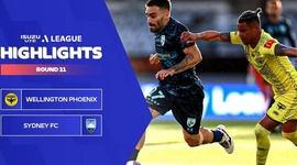 A-League: Wellington Phoenix 2 - 1 Sydney FC (2023-2024)