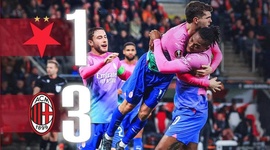 Liga Europa: Slavia 1 - 3 Milan (2023-2024)