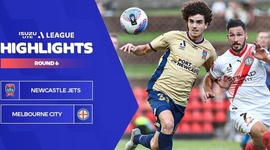 A-League: Newcastle Jets 0 - 2 Melbourne City (2023-2024)