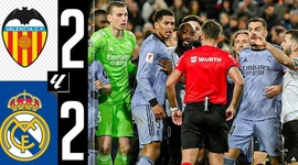 La Liga: Valência 2 - 2 Real Madrid (2023-2024)