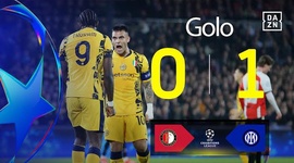 Liga Campeões: Feyenoord vs Inter, Golo 0-1 Thuram (2024-2025)