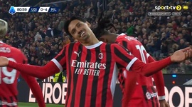 Serie A: Udinese vs Milan, Golo 0-4 T. Reijnders (2024-2025)