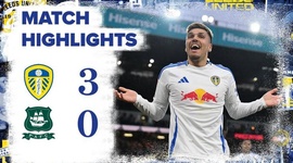 Championship: Leeds 3 - 0 Plymouth Argyle (2024-2025)