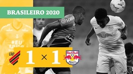 Brasileirão: Athletico-PR 1 - 1 RB Bragantino (2020)