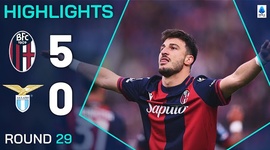 Serie A: Bologna 5 - 0 Lazio (2024-2025)