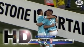 Copa Libertadores: Sporting Cristal 3 - 2 Huracan (2016)