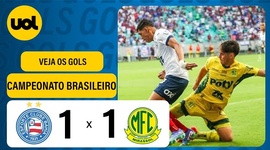 Brasileirão: Bahia 1 - 1 Mirassol (2025)