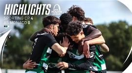 UEFA Youth League: Sporting 4 - 0 Monaco (2024-2025)