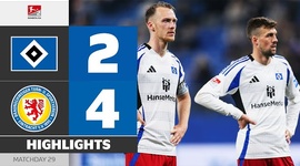 2. Bundesliga: Hamburger SV 2 - 4 E. Braunschweig (2024-2025)