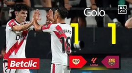 La Liga: Rayo Vallecano vs Barcelona, Golo 1-1 Fran Perez (2025-2026)