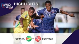CONCACAF Nations League B: Guiana 2 - 1 Bermudas (2022-2023)