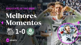 Brasileirão: Santos 1 - 0 Palmeiras (2025)