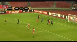 Liga Europa: Skenderbeu 3 - 0 Sporting (2015-2016)