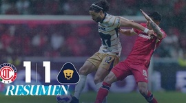 Liga MX: Toluca 1 - 1 Pumas (2024-2025)