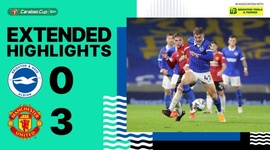 League Cup: Brighton 0 - 3 Man Utd (2020-2021)