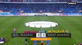 Copa del Rey: Atlético Madrid 2 - 1 UE Sant Andreu (2013-2014)