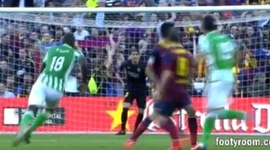 Liga BBVA: Barcelona 3 - 1 Bétis (2013-2014)